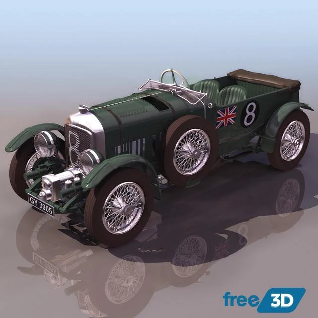 Bentley 8 Litre luxury car 3D Model Free Download Bentley 8 Litre luxury car 3D Model Free Download