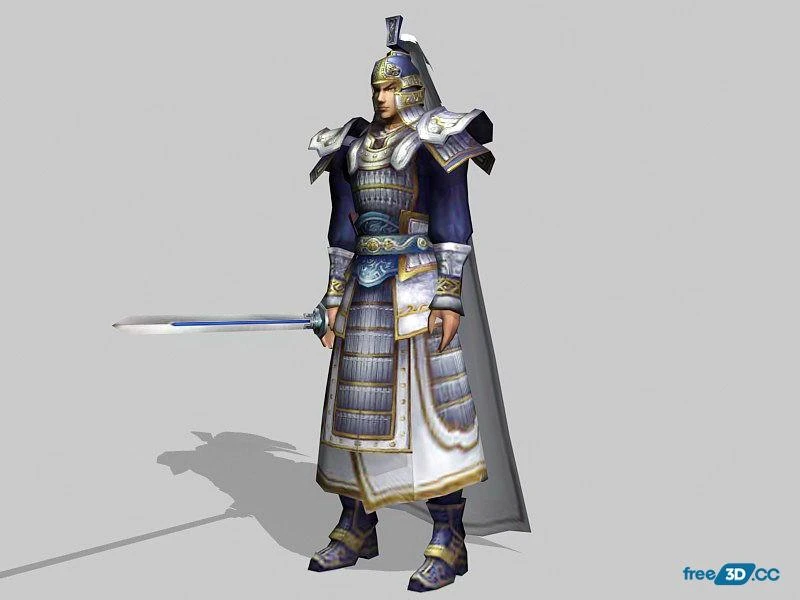 Ancient Chinese Warlord 3D Model Free Download Ancient Chinese Warlord 3D Model Free Download