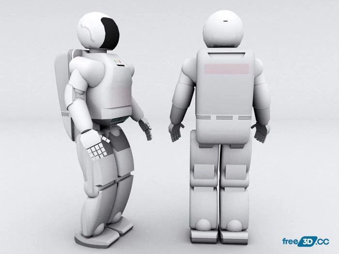 Asimo Robot 3D Model Free Download