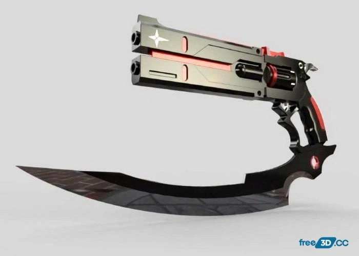 Cyberpunk Pistol 3D Model Free Download Cyberpunk Pistol 3D Model Free Download