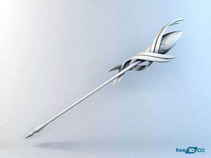 Elf Staves 3D Model Download Elf Staves 3D Model Download