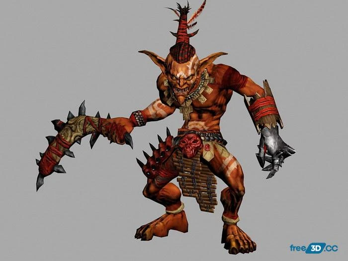 Goblin King 3D Model Free Download