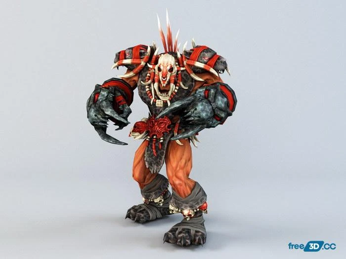 Jaguar Warrior 3D Model Free Download