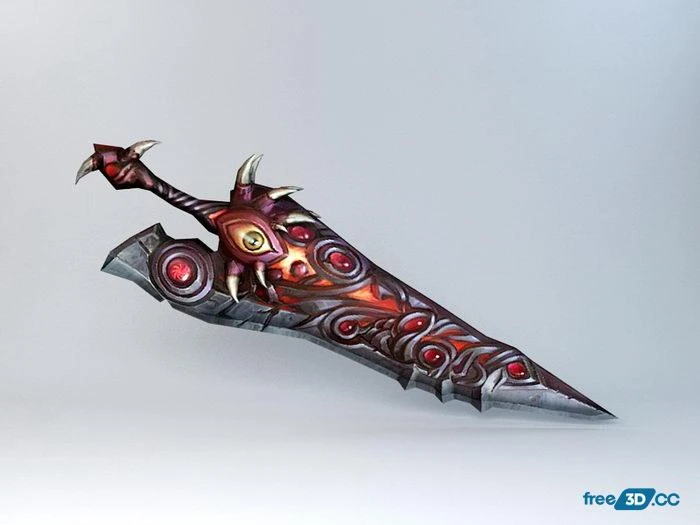 Magical Sword 3D Model Free Download Magical Sword 3D Model Free Download