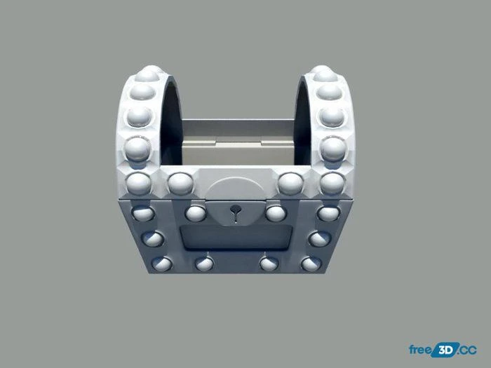 Treasure Box 3D Model Free Download Treasure Box 3D Model Free Download