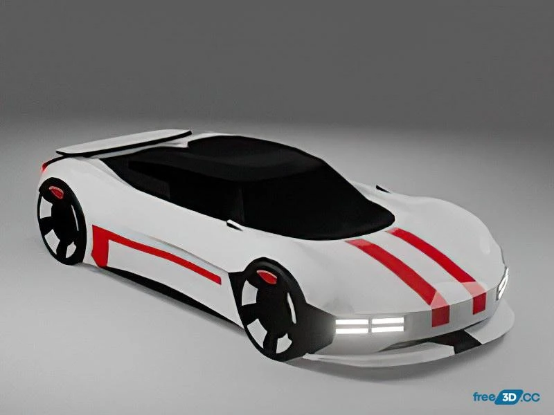 Porsche Vision GT 3D Model