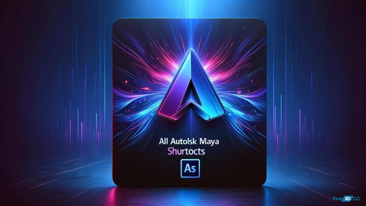 All Autodesk Maya Shortcuts You Need To Know - Free3D