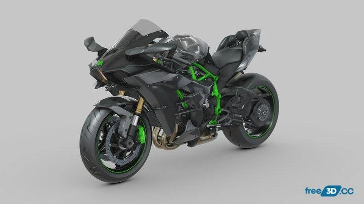 Kawasaki Ninja Motorcycle 3D Model Free Download Kawasaki Ninja Motorcycle 3D Model Free Download